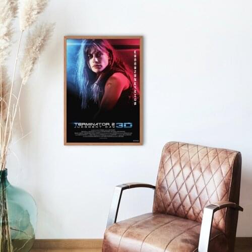 Terminator 2: Judgement Day Movie Poster Wall Painting Home Decoration ( No Frame )