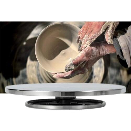 15/25cm Rotating Swivel Turntable Stand Heavy Duty 360 Steel Ball Bearings for Cake Clay Pottery Tv Monitor Lazy Susan Wheel