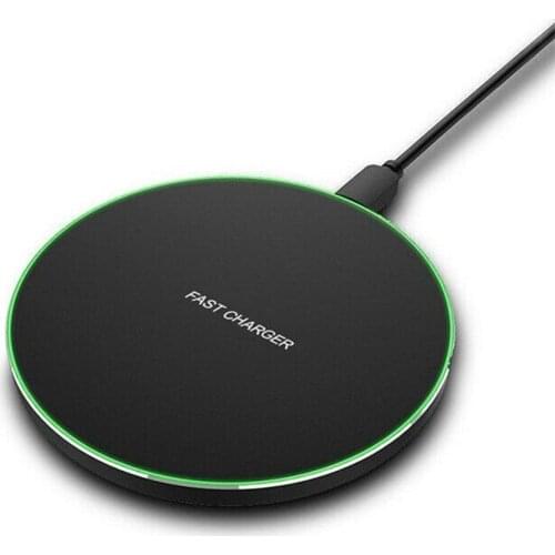 10W Fast Wireless Charger For Samsung Galaxy S10 S9/S9+ S8 Note 9 USB Qi Charging Pad for iPhone 11 Pro XS Max XR X 8 Plus