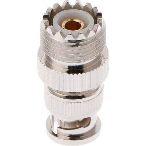 BNC Male Plug To UHF SO239 PL-259 Female Jack RF Coaxial Adapter Cable Connector Au06 21 Dropshipping