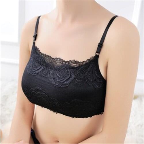 Sexy Bra Teenage Lace Bralette Push Up Llingerie Unlined Seamless Intimates Underwear Bras Brassiere Crop Top
