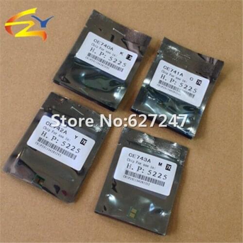 CE740A CE741A CE742A CE743A HP5225 322 9100 Copier parts for Sharp Toner chip high quality four color