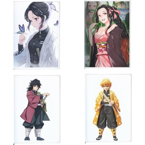 Ghost Blade Demon Slayer Kimetsu no Yaiba Notebook Note Book Diary Filofax Planner Agenda Kimiya Zenitsu Inosuke Giyuu DIY Book