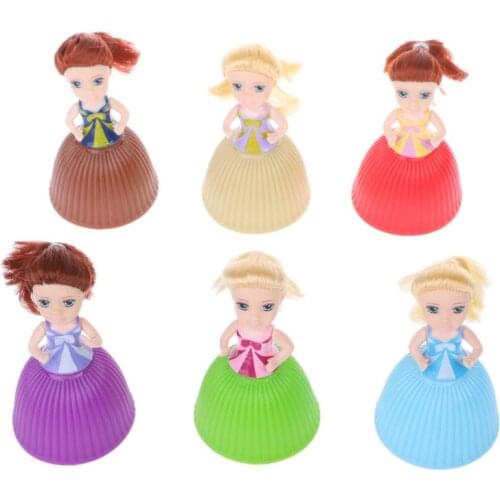 Cartoon Lovely Cupcake Princess Doll Transformed Scented Cake Doll Toy Girls Baby Toys 77HD