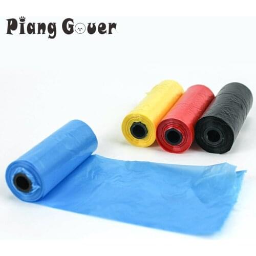 Pet Dog Garbage Bags Puppy Cat Poop Dog Cleaning Bag For Pet Outdoor Waste Poop Pick Up Bags