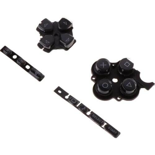 2021 New New Control Left Right Home Start Keypad Set Buttons Kit Replacement for PSP3000