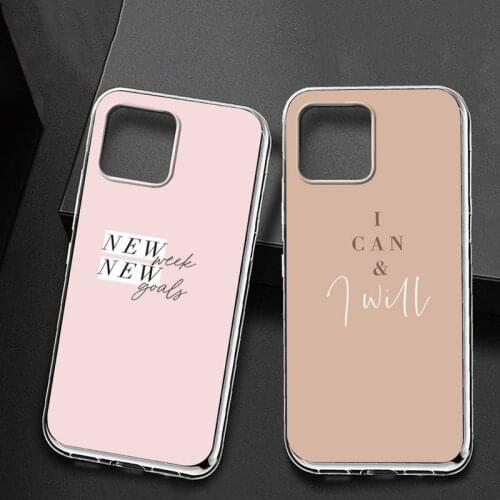 Personalise Letters Name Phone Case for iPhone 11 12 pro XS MAX Mini 8 7 6 6S Plus X 5S SE 2020 XR