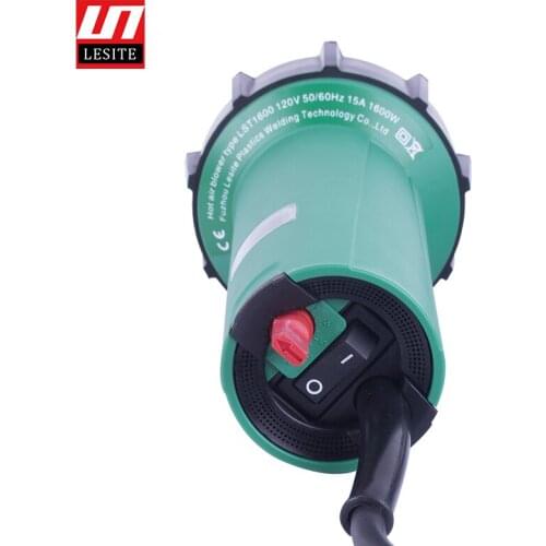 Handheld Hot Air Plastic Welding Gun Hand Hot Air Welding Tool 1600W with Plastic Welding Kits