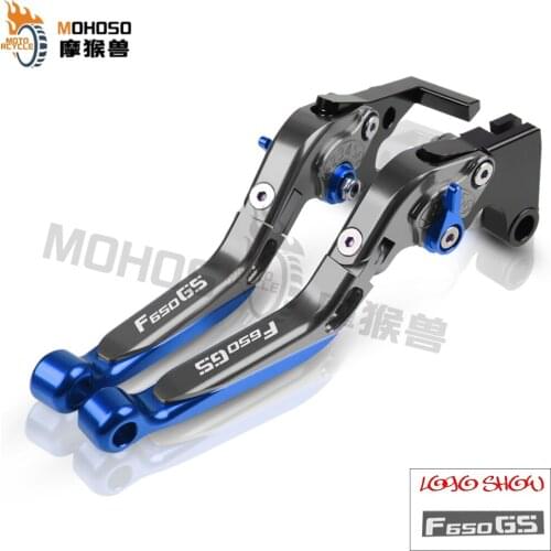 Brake lever For BMW F650GS F650 GS F 650GS F 650 GS Motorcycle Accessories CNC Folding Extendable adjustable Brake Clutch Levers
