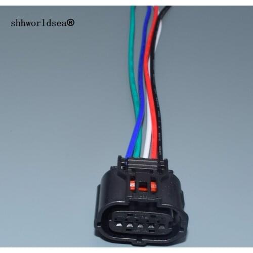 Shhworldsea 5 pin 1.2mm Female TS Series MAF Sensor Connector Air Flow Meter Plug 6189-1046 For Toyota