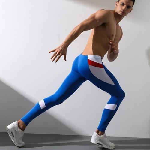 Autumn Winter Men Sweatpants Elastic Warm Leggings Male Training Running Jogging Fitness Gym Athletic Sport Trouser Sportswear