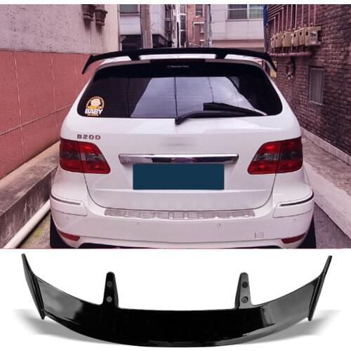 Roof Spoiler For Benz B200 B45 AMG 2009 - 2018 Type TE Carbon Surface ABS Material Car Rear Trunk Wing Tail Spoiler