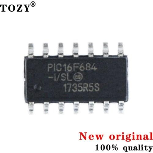 10pcs / lot new original Chip pic16f684-i / SL soic-14 8-bit microcontroller