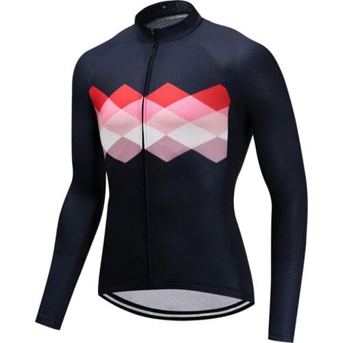 2018 Outdoor Fitness Sports Long Bike Cycling Jersey Bycicle Cycling Clothing Mens Spring And Autumn Ropa Ciclismo FU19 XS-3XL