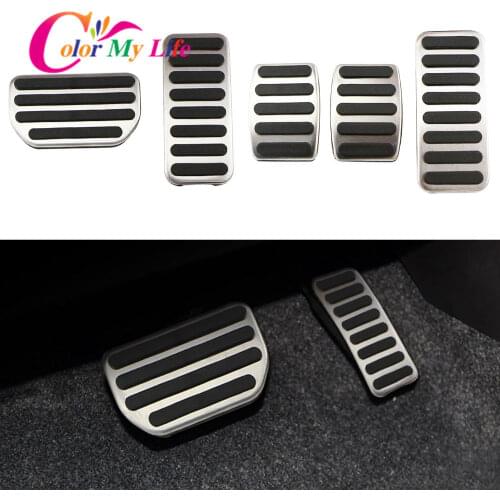 Color My Life Car Pedals for Suzuki SX4 Aerio Ciaz Vitara S-Cross Splash Ignis Kizashi Sidekick Samurai Brake Gas Pedal Cover
