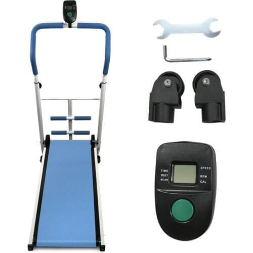 Mechanical Treadmill Home Running Machine With Handrail Walking Machine Multifunctional Sit Up Indoor Fitness Equipment HWC