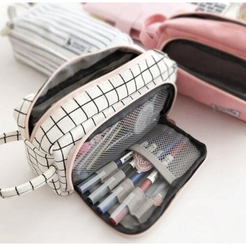 Large Capacity Pencil Case Kawaii Pencilcase School Pen Case Supplies Pencil Bag School Box Pencils Pouch Stationery