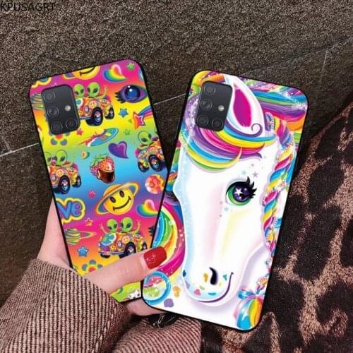 Lisa Frank Art Phone Case For Samsung Galaxy A21S A01 A11 A31 A81 A10 A20E A30 A40 A50 A70 A80 A71 A51