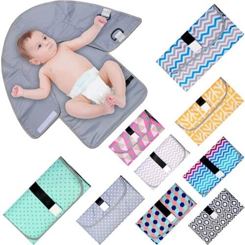 Baby Diaper Pad Portable Diaper Pad Waterproof Diaper Pad Foldable Diaper Pad Convenient And Comfortable Diaper Supplies