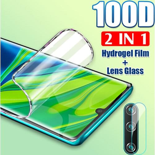 100D Hydrogel Film For xiaomi mi 10 ultra Screen Protector For xiaomi xiaomi10 mi10 ultra xiomi 10ultra Camera Len Glass