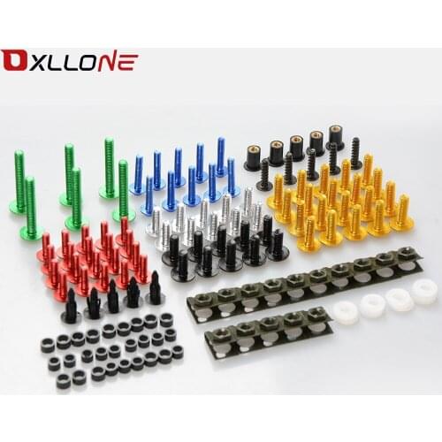 Motorcycle accessorie Fairing Bolts kit For honda VFR800 VFR800X VFR800F VFR1200X VFR1200F GL1500 GL1800 hornet 250 600 900 Fury