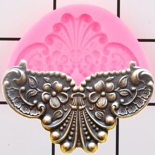 Medal Relief Cupcake Topper Fondant Mold Party Cake Border Silicone Cake Decorating Tools DIY Candy Polymer Clay Chocolate Molds
