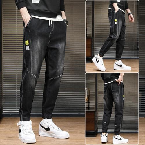 2021 Mens Pants Korean Fashion Harajuku Streetwear Haren Pants Cargo Pants Men Casual Men Clothing Joggers Pants Men Trousers