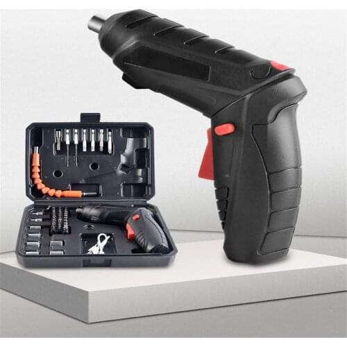 4.2V Electric Screwdriver Set Mini Folding Usb Lithium Rechargeable Screwdriver Accessories
