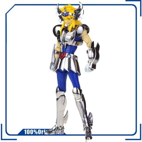 Great Toys GT Saint Seiya Myth Cloth EX Hyoga Cygnus V1 Safety Cap Helmet Metal Armor Action Toy Figure Childrens Gifts
