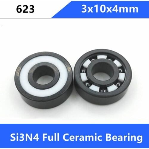5/10pcs 623 3*10*4mm Si3N4 full Ceramic ball bearing silicon nitride bearings 3x10x4mm
