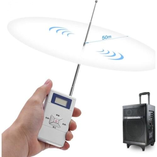 Portable Mini Wireless FM Transmitter 70MHz ~ 108MHz Audio Stereo FM Converter Adapter Personal FM Radio Receiver Station