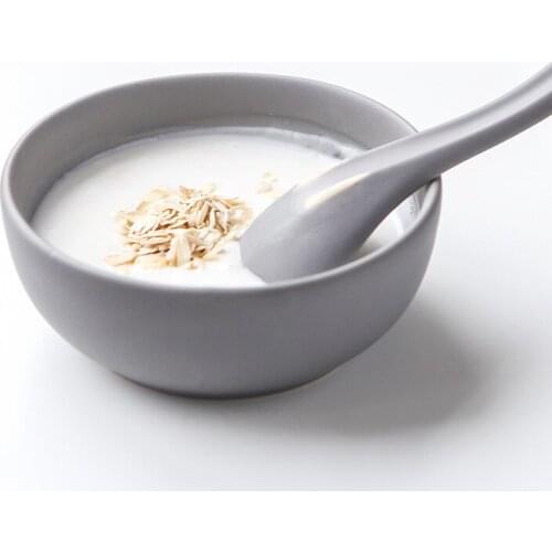 Simple Ceramic Rice Bowl Creative Soup Bowl Nordic Round Bowl Matte Salad Bowl Microwave Home Ceramic Bowl