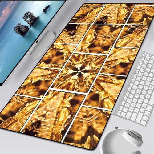 Geometric Anti-slip Mousepad XXL Carpet Style Rubber Durable Gaming Keyboard Mouse Pad Computer Tablet Mat Computer Accessories