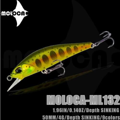 Fishing Tackle Mino Sinking Baits Weights4g Minnow Pesca Saltwater Lures For Whopper Perch Fish Lure Artificial Bait Accessories