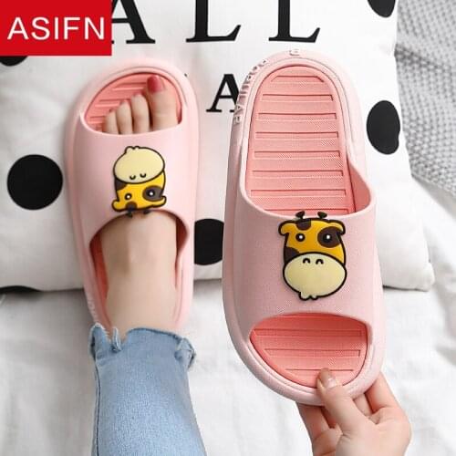 ASIFN Unisex Summer Slippers Women Men Cute Beach Sandals Summer Indoor Outdoor Slides Woman/Men Flip Flops Ladies Slides