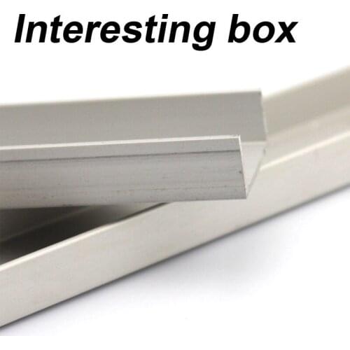 U-shaped aluminum DIY remote control car frame homemade model robot mechanical structure slot aluminum creative handmade