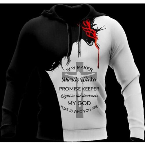 PLstar Cosmos God Christian Catholic Jesus Retro Streetwear Funny Pullover Harajuku 3DPrint Men/Women Zip/Hoodies/Sweatshirts 17