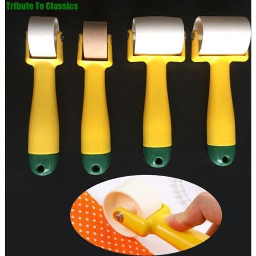 1PC Seam Roller Roll And Press Quilting Tool Wallpaper Roller With Easy To Grip Handle For Quilting Sewing Print Ink Wallpaper