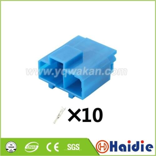 2sets 10pin auto plastic housing plug cable wiring harness connector