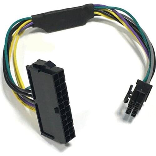 4pcs Cable for DELL Optiplex 3020 7020 9020 T1700 Adapter High Quality Cable 24-Pin To 8-Pin Power Cable