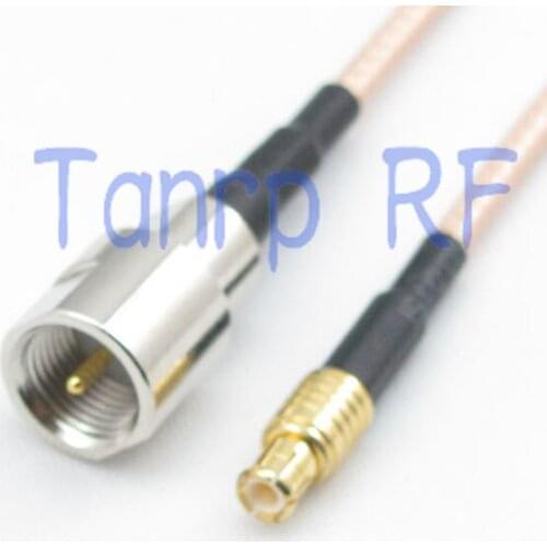 6in FME male plug to MCX male RF adapter connector 15CM Pigtail coaxial jumper cable RG316 extension cord