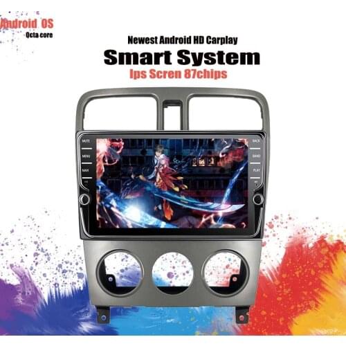 8 core Android 10 8'' Car video audio Player stereo a/v gps navi For Subaru Forester 2002 - 2008 mirror CarPlay DSP RDS