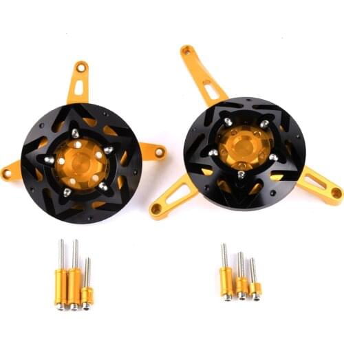 SMOK Motorcycle CNC Aluminum Engine Protective Guard Cover For Kawasaki Versys 650 ER6N ER4N ER6F Ninja 650 ER 4F Ninja 400