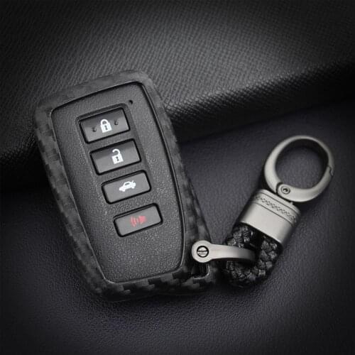 Car Key Cover Case Fob For Lexus RX IS ES 350 250 CT200 GX460 CT200H GX470 LX570 ES350 GS350 GS300 Key ring Chain Key Shell