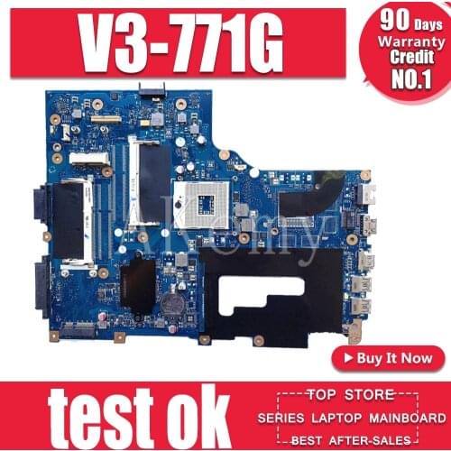 For Acer Aspire V3-771 V3-771G Laptop motherboard notebook pc NB.RYR11.001 NBRYR11001 VA70/VG70 E1-771 69N0VM11A01 PGA989 ddr3