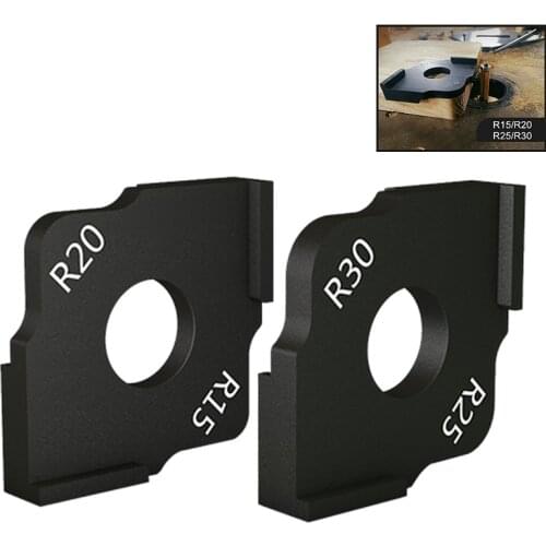 Woodworking Corner Radius Quick-jig Half Fillet Arc Angle Locator For Trimming Machine Router Table Bit Jig Template Tools