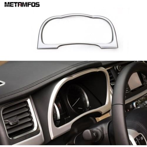 For Toyota Highlander 2015-2017 2018 2019 Matte Instrument Dash Board Cover Trim Decoration Frame Inner Accessories Car Styling