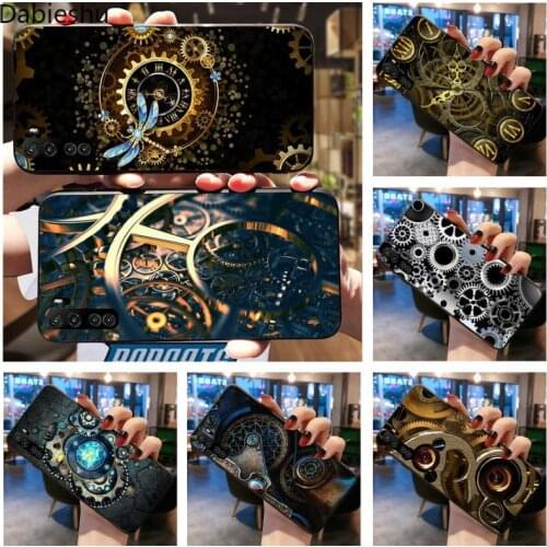 Steampunk Gear Mechanical DIY phone Case cover Shell For Huawei Nova 6se 7 7pro 7se honor 7A 8A 7C Prime2019