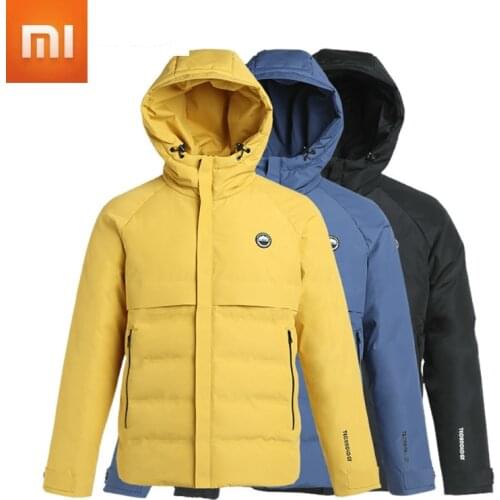 Xiaomi Cold Coat Isolation Space Suit Material Aerogel Jacket Parka Outdoor Windproof Waterproof Freeze Resistance Men Clothes