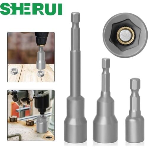 Drill magnetic Screwdriver Bit The sleeve Holder Connect Link Extension hex key star key wrencn sets